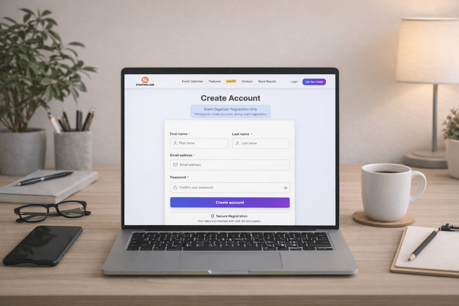 Plan your event setup