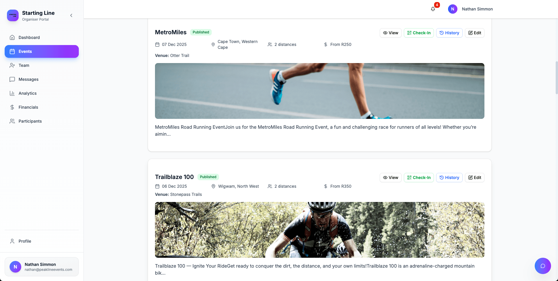 Effortless Event Management