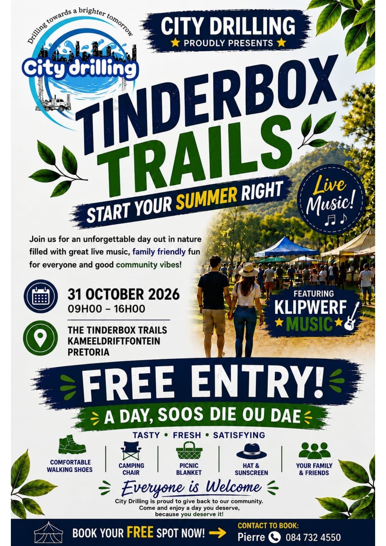 City Drilling presents The Tinderbox Trails — Community Day